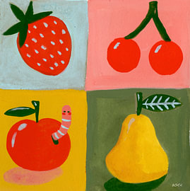fruit is fun by Deborah van de Leijgraaf