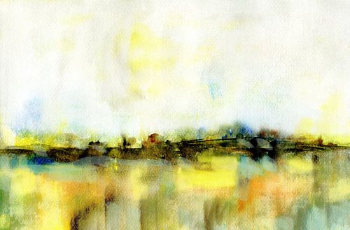 Sfeer van rustig landschap
