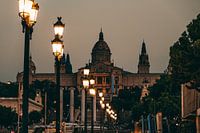 Palau Nacional in the Evening (Montjuic)