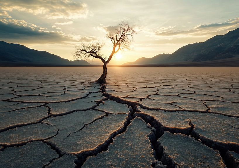 Kleuren van de eindeloze afstand van fernlichtsicht