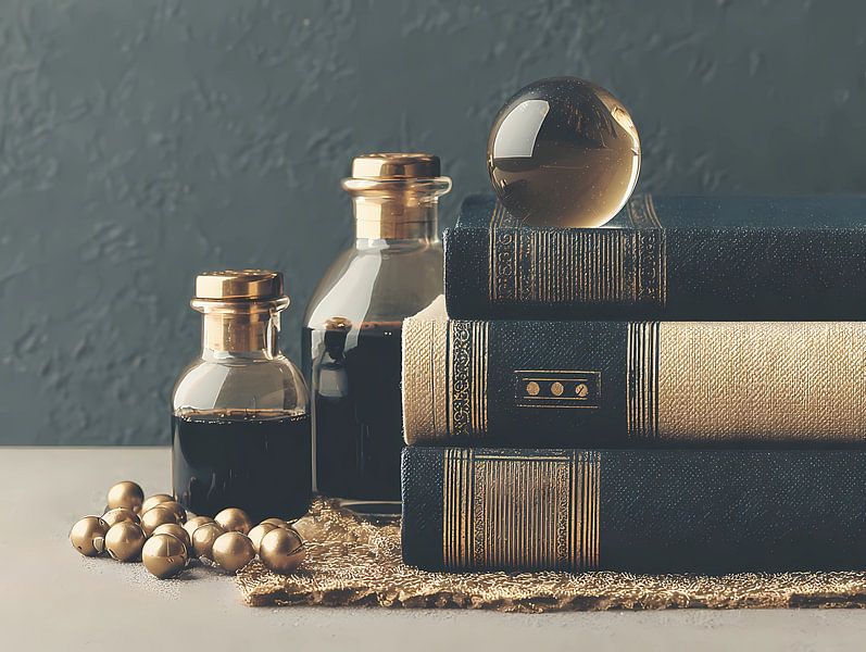 Boule de cristal magique, livres de rituels par Ariadna de Raadt-Goldberg