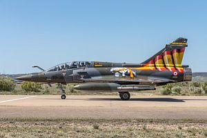 Diese schöne französische Dassault Mirage 2000D wurde während des Tiger Meet 2016 auf dem Luftwaffen