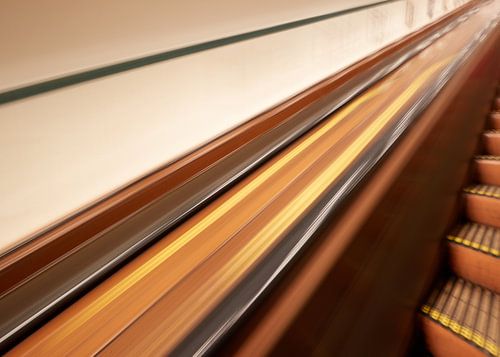 Moving up the escalator