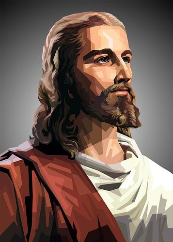 Jezus wpap pop art
