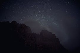 Tre Cime di Lavaredo Night Sky by T. Lenaerts