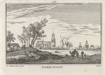 Abraham Rademaker, Ansicht von Amerongen, 1620