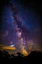 Galactisch centrum boven de bergen van Maurice Haak thumbnail