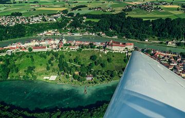 Burghausen op de Salzach van altmodern