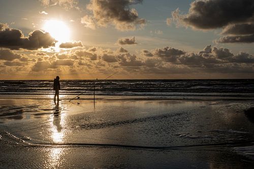 Pêche en bord de mer sur John Linders