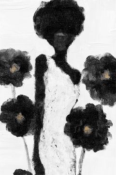 Botanical Figure Portrait