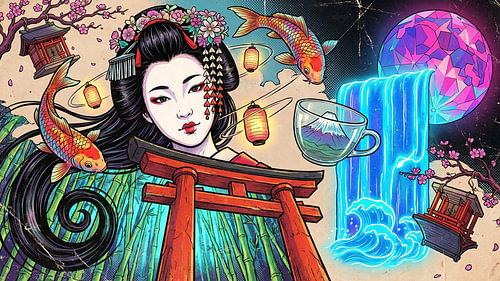 Geisha, Japon