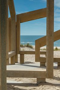Blick bis zum Meer