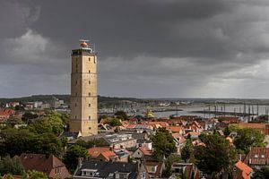 Blick auf West Terschelling und die Brandaris