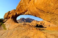 Vue à travers le Spitzkoppe