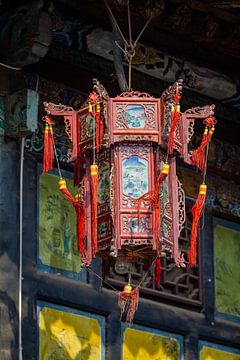 Historische Chinese lantaarn van Roland Brack