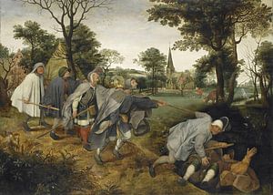 L'aveugle menant l'aveugle, vers 1568 Pieter Bruegel l'Ancien