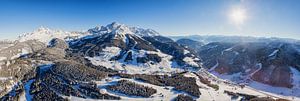 Panorama Filzmoos im Winter