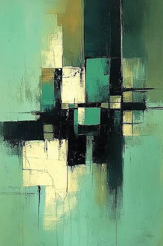 Moderne Groen Tinten van Zen en Meer