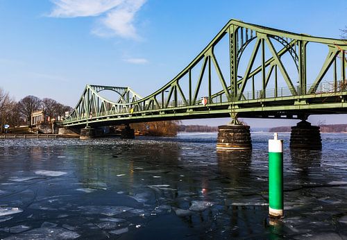 Glienicke Bridge between Berlin and Potsdam