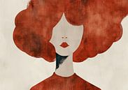 Portret minimalistisch schilderij van ARTEO Schilderijen thumbnail