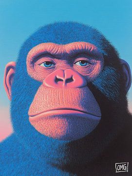 Blue Thought van OMG Art