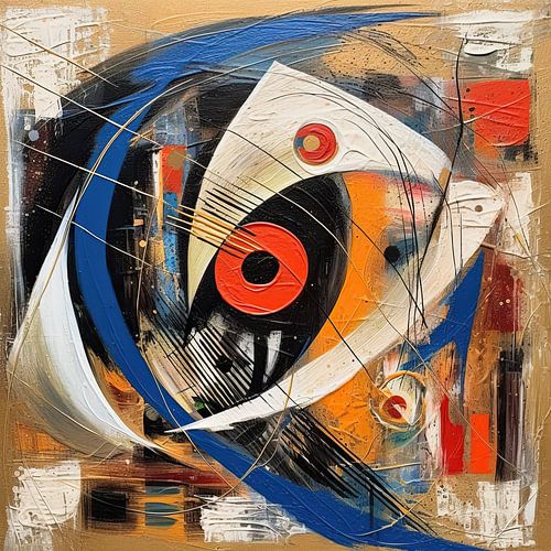 Inspirierter Tanz der Farben