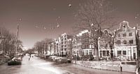 Amsterdam   en hiver par Dalex Photography Aperçu