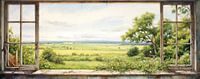 Interieur Raam Schilderij van Blikvanger Schilderijen thumbnail
