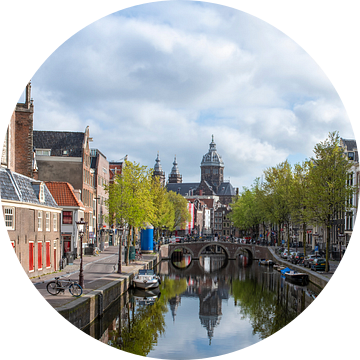 Oudezijds Voorburgwal Amsterdam van Peter Bartelings
