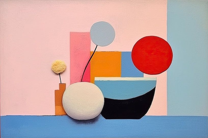 Zwerk Stripes | Modern Harmony by Eye catching paintings