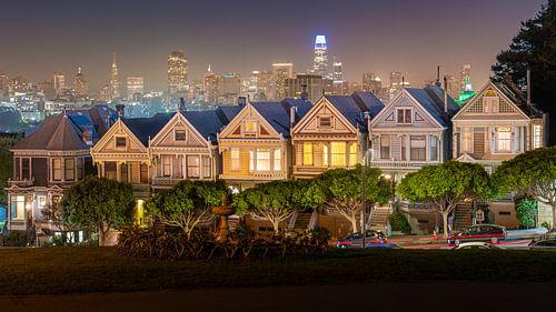 Painted Ladies at Night - San Francisco 2023