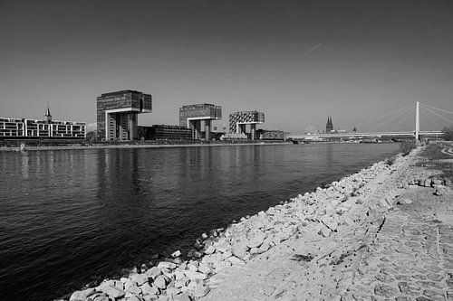 Keulen skyline aan de Rijn