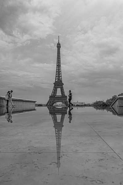 Reflet de la Tour Eiffel par Karsten Rahn