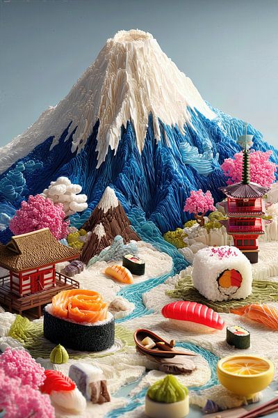 Japan Surrealismus von Egon Zitter