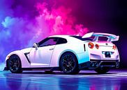 Nissan GT-R White Neon by MIROKKU thumbnail