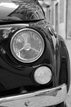 Fiat 500, Fiat Cinquecento, Italy, Oldtimer, Headlight by Inge van Boekholt