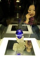 Bewondering van Fabergé ei, Shanghai Museum