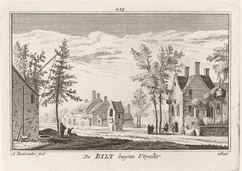 Abraham Rademaker, De Bilt, 1727 - 1733, von Atelier Liesjes