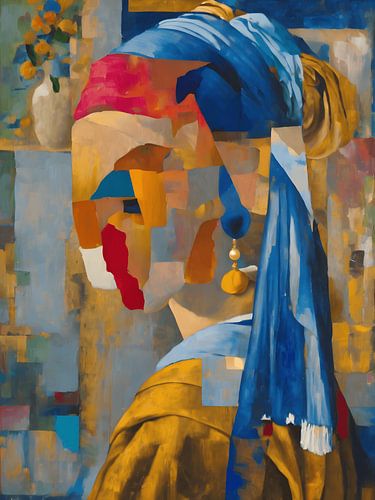 Het meisje met de parel (moderne versie)