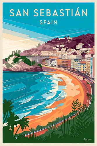 San Sebastián, Spanien.