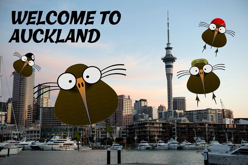 Welcome to Auckland by Grüntyers .