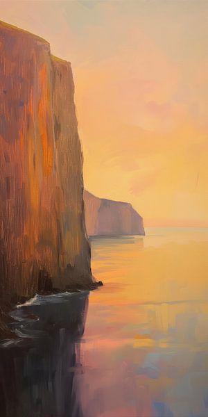 Golden Hour Cliffs von Whale & Sons