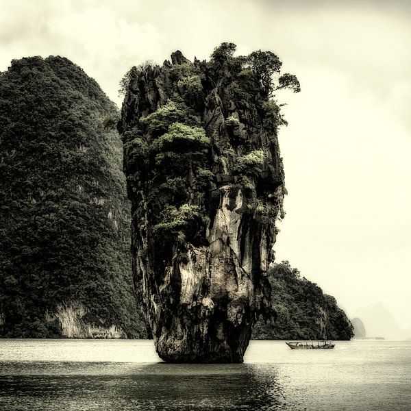 Khao Phing Kan - James Bond island van Keesnan Dogger Fotografie