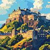 Edinburgh Castle: Eine majestätische Festung von PublicArt77