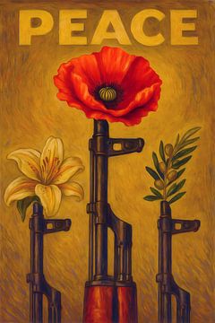 'Peace' Malerei. von Johannes