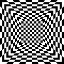 3D illusion with black and white tiles by Annavee thumbnail