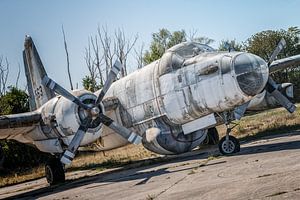 Verlassenes Flugzeug