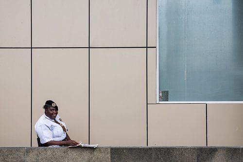 Bewaakster in Guyana