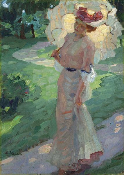 Une journée d'été dans le parc, Leo Putz par All the Masters