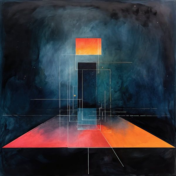 Abstract Art 52991 van Abstract Schilderij